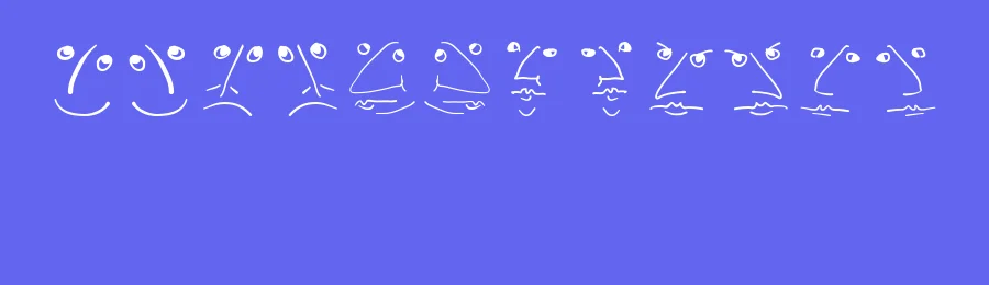 Wacofaces04 — Display Font — thumbnail 3
