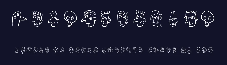 WacoheadsTwo — Display Font — thumbnail 2