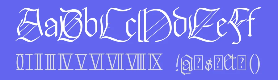 Walkiria — Display Font — thumbnail 3