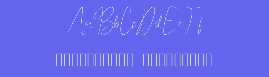 WalletSignature1 — Display Font — thumbnail 3