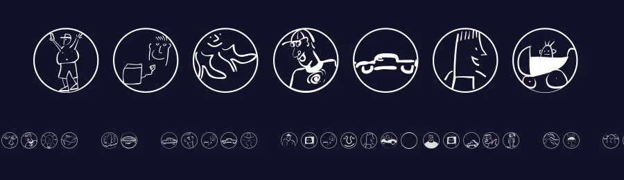 WaPicts — Display Font — thumbnail 2