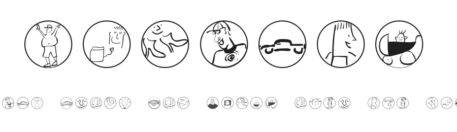 WaPicts — Display Font