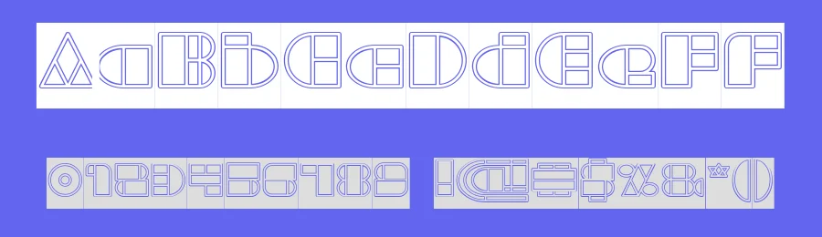 WAREHOUSE PROJECT Bold Italic by http://www.dafont.com/wino-s-kadir.d2209 — Display Font — thumbnail 3