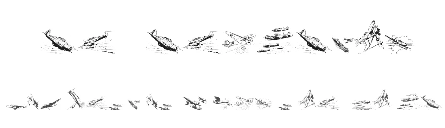 WarIIWarplanes — Display Font