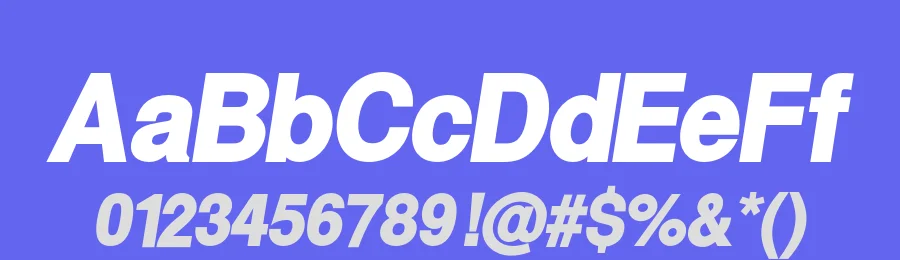 Warownia Black Extended Oblique — Display Font — thumbnail 3