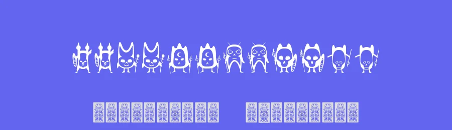 warrior dco — Display Font — thumbnail 3