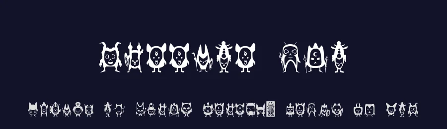 warrior dco — Display Font — thumbnail 2