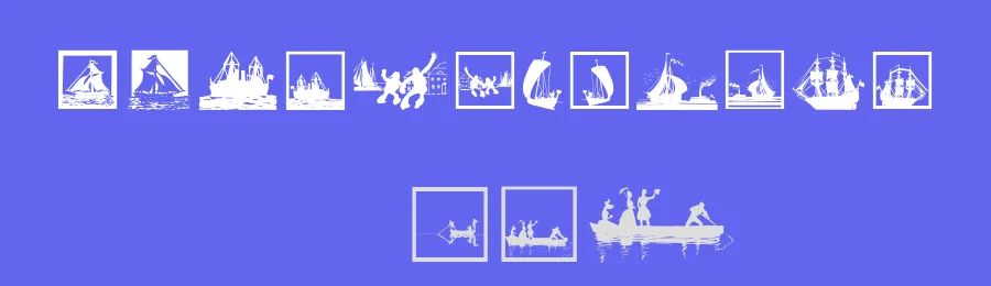 WaterFrontAndFriends — Display Font — thumbnail 3