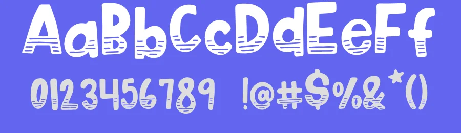 Wavepool — Display Font — thumbnail 3