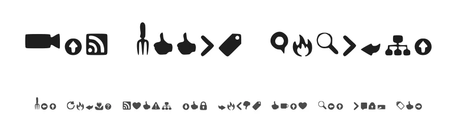 Web Tools Outline — Display Font