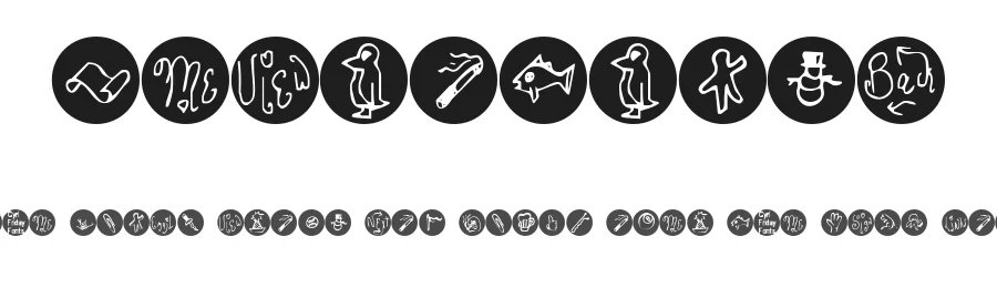 WebDotDing — Display Font