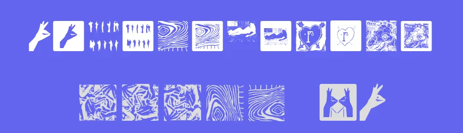 WebWoodCuts — Display Font — thumbnail 3