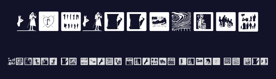 WebWoodCuts — Display Font — thumbnail 2