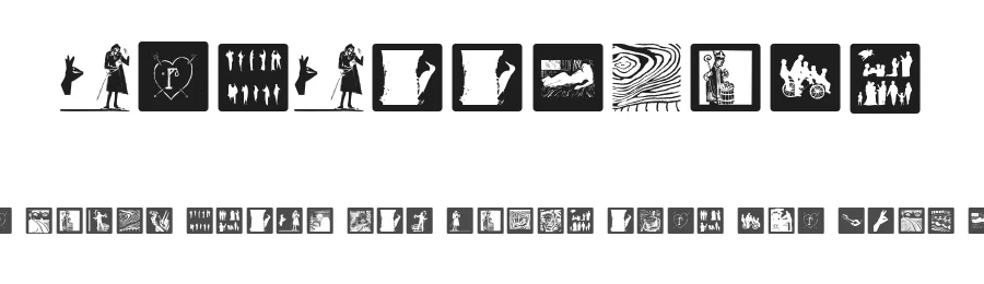 WebWoodCuts — Display Font