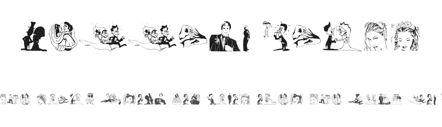 WeddingPicts — Display Font
