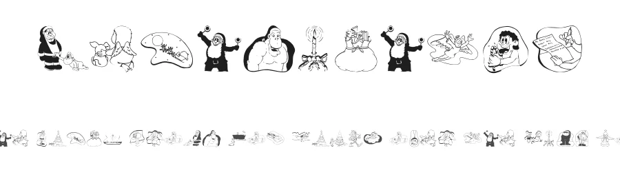 Weihnacht2006 — Display Font