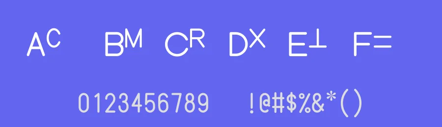 WeldSymbols — Display Font — thumbnail 3