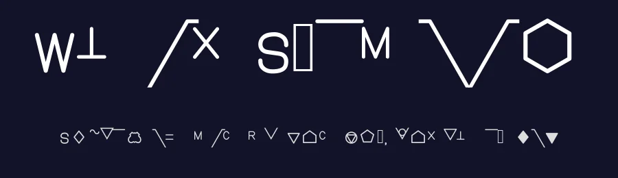 WeldSymbols — Display Font — thumbnail 2