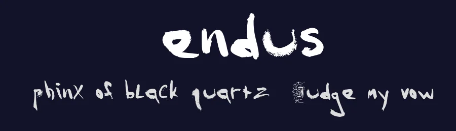 Wendus by Andrew Fuller, Wendy Harmon — Display Font — thumbnail 2