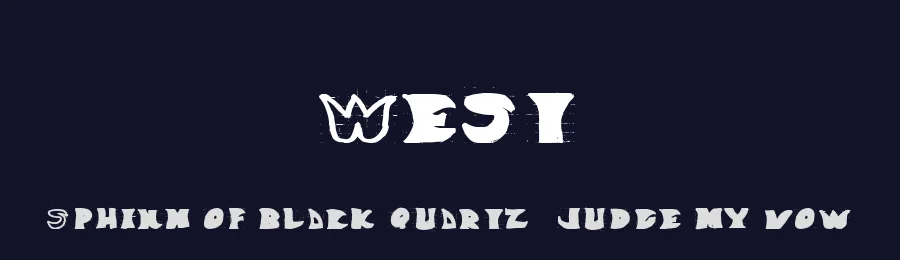 West — Display Font — thumbnail 2