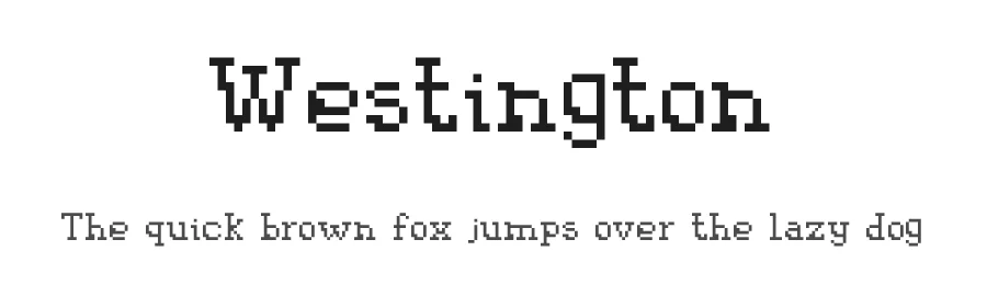 Westington β Display Font