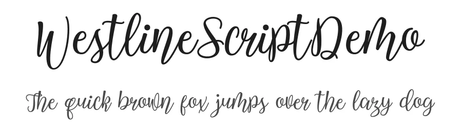 WestlineScriptDemo by Tebaltipisstd_Ferdiansyah_TTS β Display Font