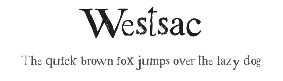 Westsac β Display Font