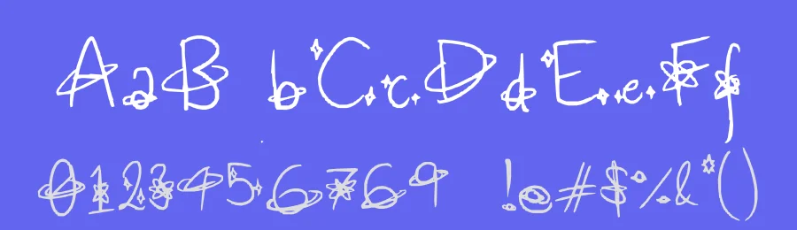 What Planet Are You From — Display Font — thumbnail 3