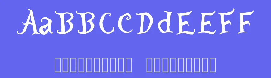 WhereisAlicedemo — Display Font — thumbnail 3