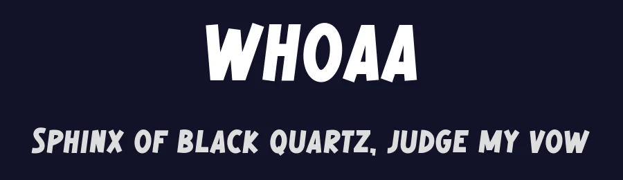 WHOAA by TOKOPRESS TEAM — Display Font — thumbnail 2
