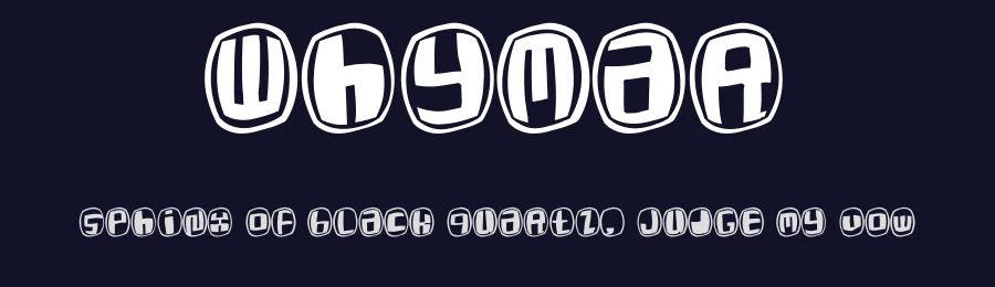 WhyMar — Display Font — thumbnail 2