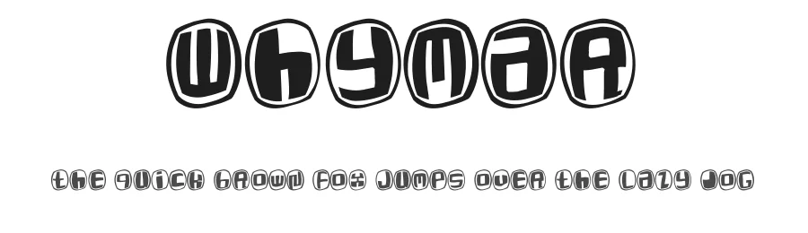 WhyMar — Display Font