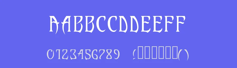 wickedqueen — Display Font — thumbnail 3