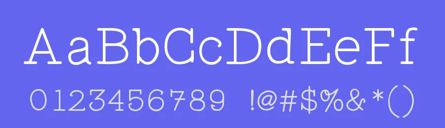WigendaTypewrite Heavy — Display Font — thumbnail 3