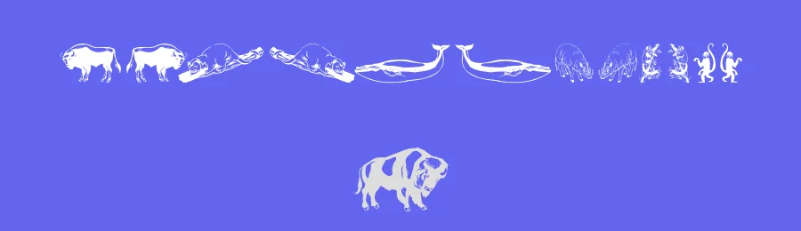 WildAnimalsOne — Display Font — thumbnail 3