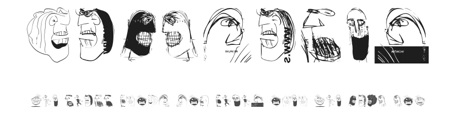 WildFaces — Display Font