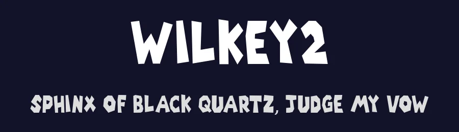 Wilkey2 by Ways — Display Font — thumbnail 2