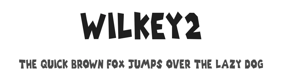 Wilkey2 by Ways — Display Font