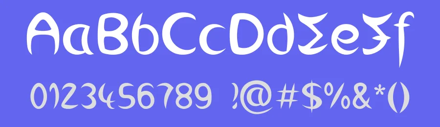Wirbelkind by Samir Hadzic — Display Font — thumbnail 3