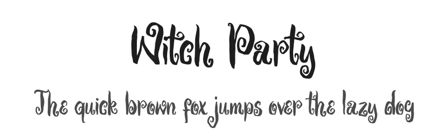 Witch Party by Alpaprana Studio — Display Font
