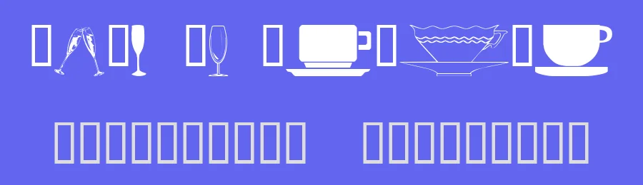 wmdinnerware1 — Display Font — thumbnail 3
