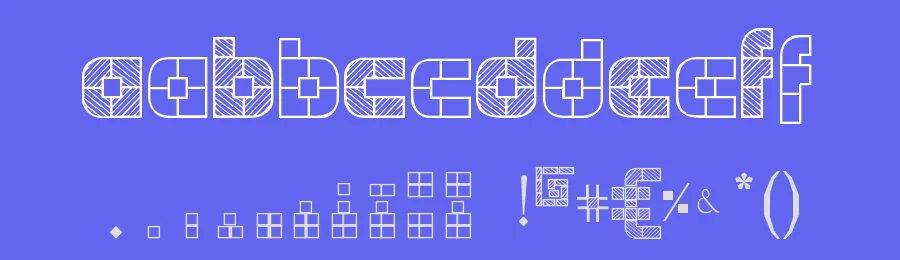 WODENBLOKS — Display Font — thumbnail 3