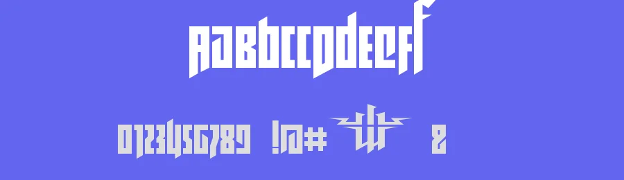 wolfensteinRUS BY LYAJKA — Display Font — thumbnail 3