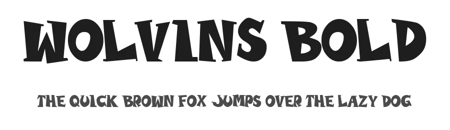 WOLVINS Bold by Sipanji_2019 — Display Font
