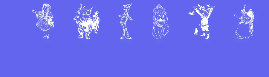 WonderfulWizardofOzcom — Display Font — thumbnail 3