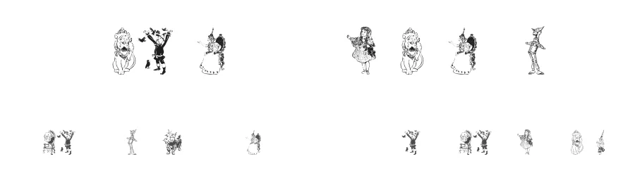 WonderfulWizardofOzcom — Display Font