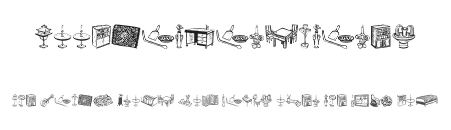 WoodcutFurnitures — Display Font