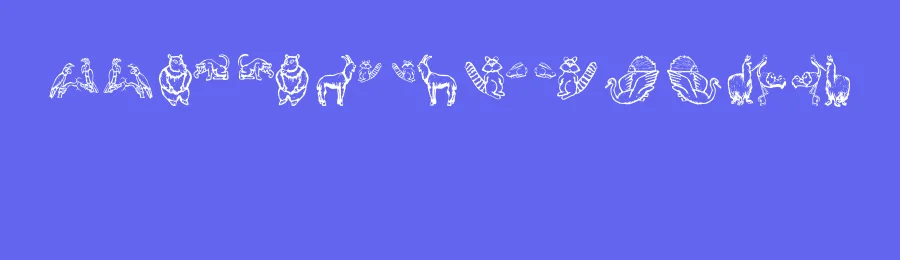 WoodcutMeetings — Display Font — thumbnail 3