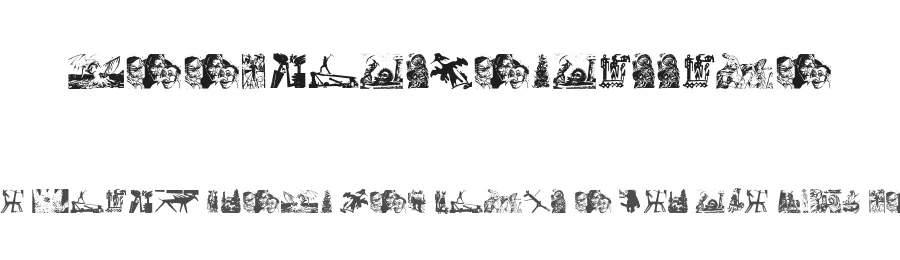 WoodcutsFontissimo — Display Font