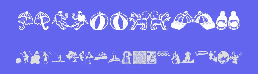 WoodcutSix — Display Font — thumbnail 3